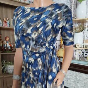 Robe longue d'été zébré XS